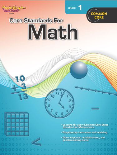 Cover for Steck-vaughn Company · Core Standards for Math Grade 1 (Taschenbuch) (2012)