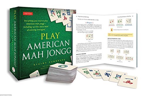 Cover for Elaine Sandberg · Play American Mah Jongg! Kit: a Complete 152 Tile Mah Jongg Set with Detailed Instruction Book (Paperback Book) [Book and Kit edition] (2012)