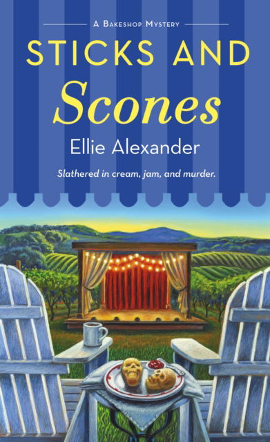 Cover for Ellie Alexander · Sticks and Scones: A Bakeshop Mystery - Bakeshop Mystery (Paperback Book) (2024)