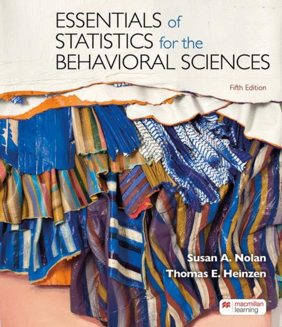 Cover for Susan Nolan · Essentials of Statistics for the Behavioral Sciences (Paperback Book) [5th ed. 2021 edition] (2020)