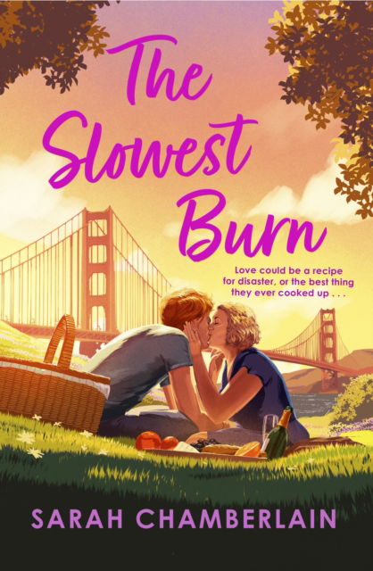 Cover for Sarah Chamberlain · The Slowest Burn: an enemies-to-lovers romance for fans of Emily Henry (Paperback Book) (2024)