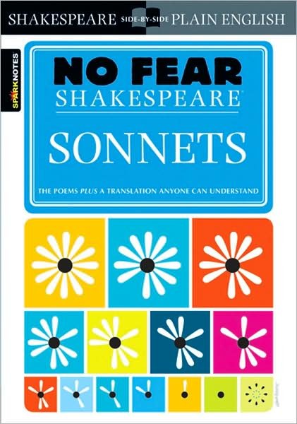 Cover for SparkNotes · Sonnets (No Fear Shakespeare) - No Fear Shakespeare (Paperback Book) (2004)