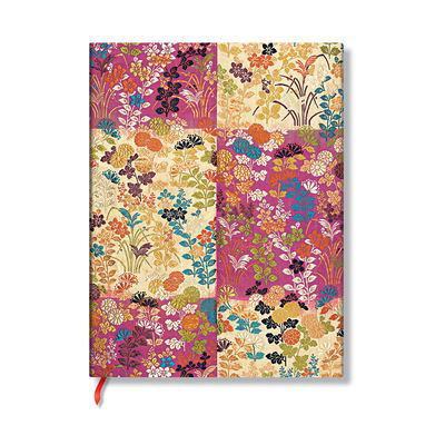 Cover for Paperblanks · Kara-ori Pink (Japanese Kimono) Mini Lined Softcover Flexi Journal (Elastic Band Closure) - Japanese Kimono (Taschenbuch) (2024)