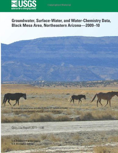 Cover for U.s. Department of the Interior · Groundwater, Surface-water, and Water-chemistry Data, Black Mesa Area, Northeastern Arizona?2009?10 (Taschenbuch) (2014)