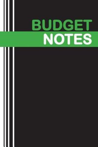 Cover for B G · Budget-Notes (Paperback Book) (2017)