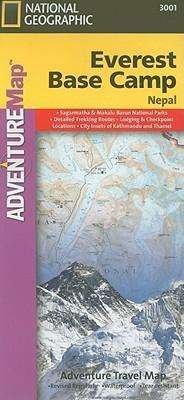 Everest Base Camp, Nepal: Travel Maps International Adventure Map - National Geographic Maps - Books - National Geographic Maps - 9781566955195 - August 2, 2012