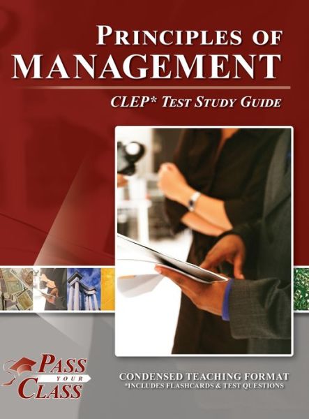 Cover for Passyourclass · Principles of Management CLEP Test Study Guide (Book) (2020)