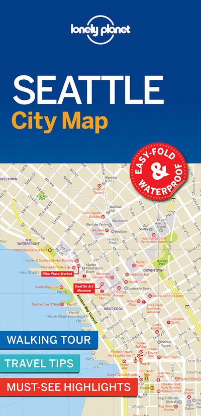Cover for Lonely Planet · Lonely Planet Seattle City Map - Map (Landkart) (2017)