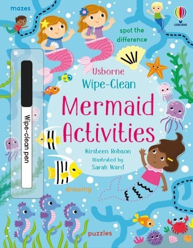 Wipe-Clean Mermaid Activities - Wipe-clean Activities - Kirsteen Robson - Books - Usborne Publishing Ltd - 9781801319195 - July 6, 2023