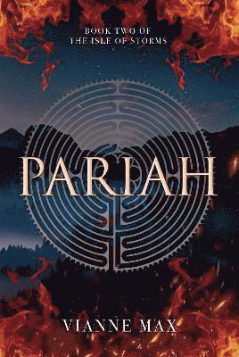 Cover for Vianne Max · Pariah - The Isle of Storms (Paperback Book) (2024)