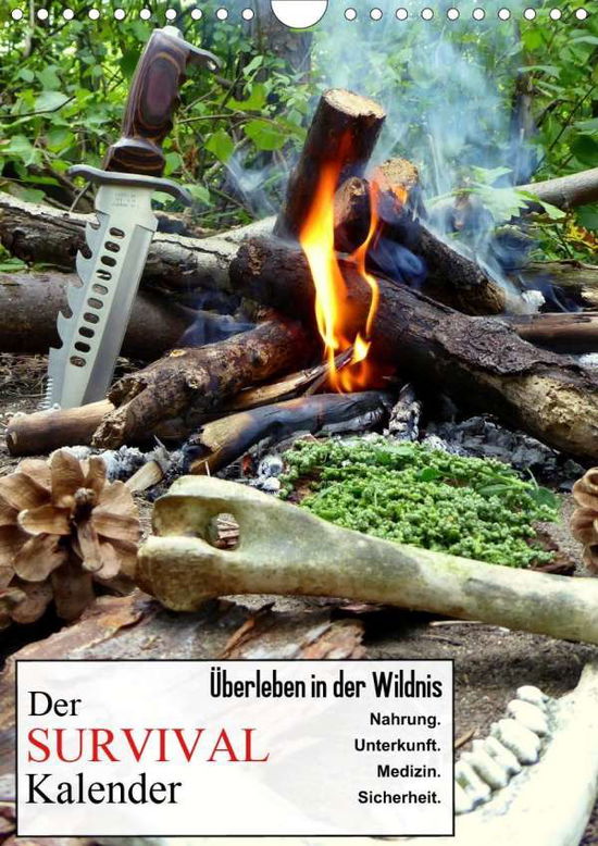 Cover for Schaad · Der Survival-Kalender (Wandkalen (Book)