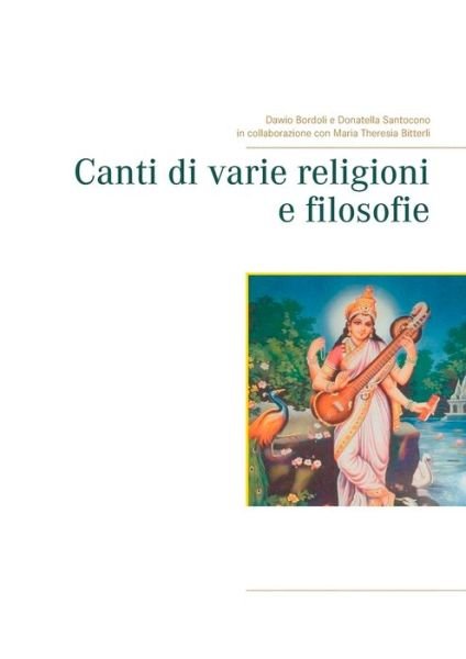 Cover for Dawio Bordoli · Canti di varie religioni e filosofie (Taschenbuch) (2019)