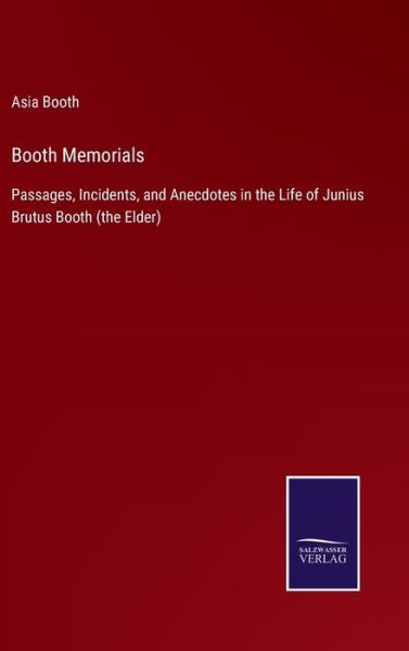 Cover for Asia Booth · Booth Memorials (Hardcover Book) (2022)