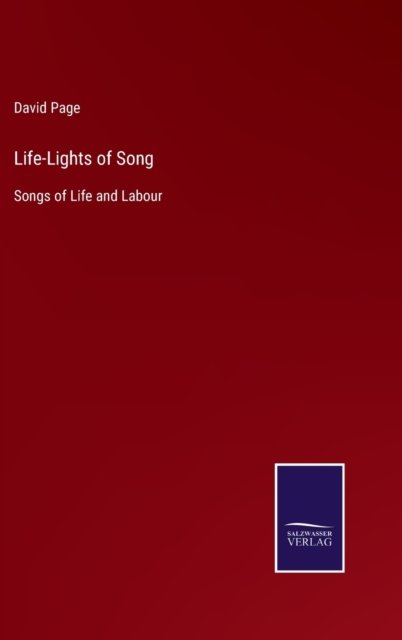 Cover for David Page · Life-Lights of Song (Inbunden Bok) (2022)