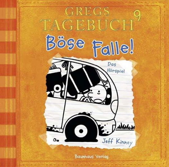 Gregs Tagebuch 9-böse Falle! - Jeff Kinney - Musikk - LUEBBE AUDIO-DEU - 9783785756195 - 29. september 2017