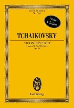 Cover for Peter I Tchaikovsky · Violin Concerto D Major Op 35 Cw 54 (Paperback Book) (1986)