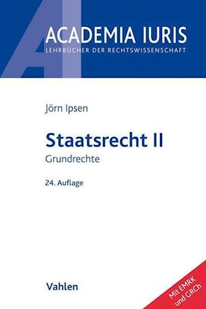 Cover for Jörn Ipsen · Staatsrecht II (Paperback Book) (2021)