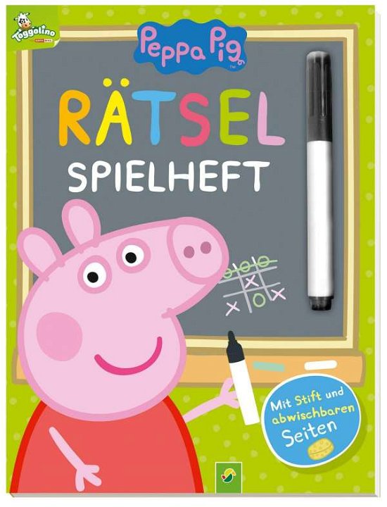 Cover for Peppa Pig · Peppa Pig - Rätsel-Spielheft (Buch)
