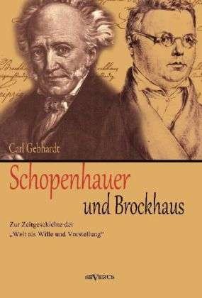 Cover for Gebhardt · Schopenhauer und Brockhaus. (Book)