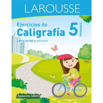 Cover for Ediciones Larousse · Ejercicios de Caligrafía 5 de primaria (Paperback Book) (2022)