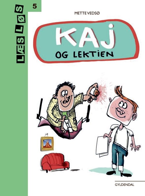 Cover for Mette Vedsø · Læs løs 5: Kaj og lektien (Gebundesens Buch) [1. Ausgabe] (2018)
