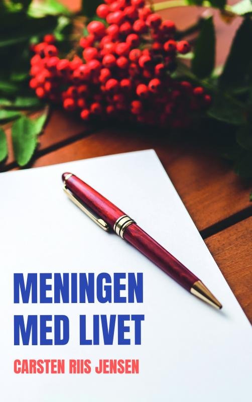 Cover for Carsten Riis Jensen · Meningen med livet (Paperback Book) (2022)