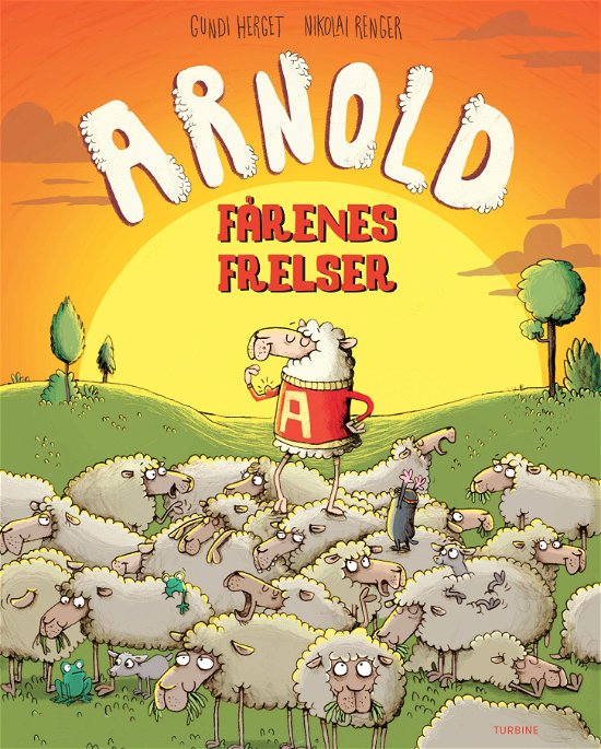 Cover for Gundi Herget · Arnold – fårenes frelser (Hardcover Book) [1er édition] (2018)
