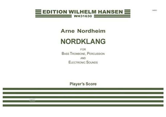 Cover for Arne Nordheim · Arne Nordheim: Nordklang (Player's Score) (Sheet music) (2015)