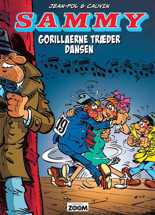 Cover for Berck og Raoul Cauvin · Sammy: Sammy: Gorillaerne træder dansen (Heftet bok) [1. utgave] (2019)
