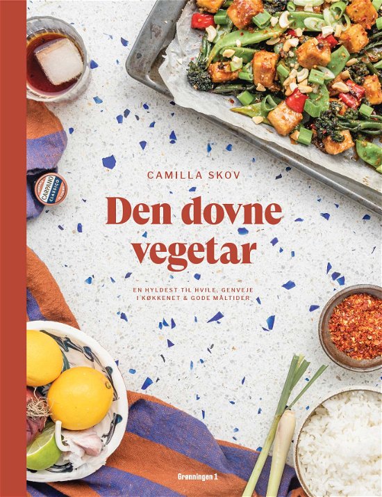 Cover for Camilla Skov · VEGETARISK HVERDAG?: Den dovne vegetar (Bound Book) [1. Painos] (2023)