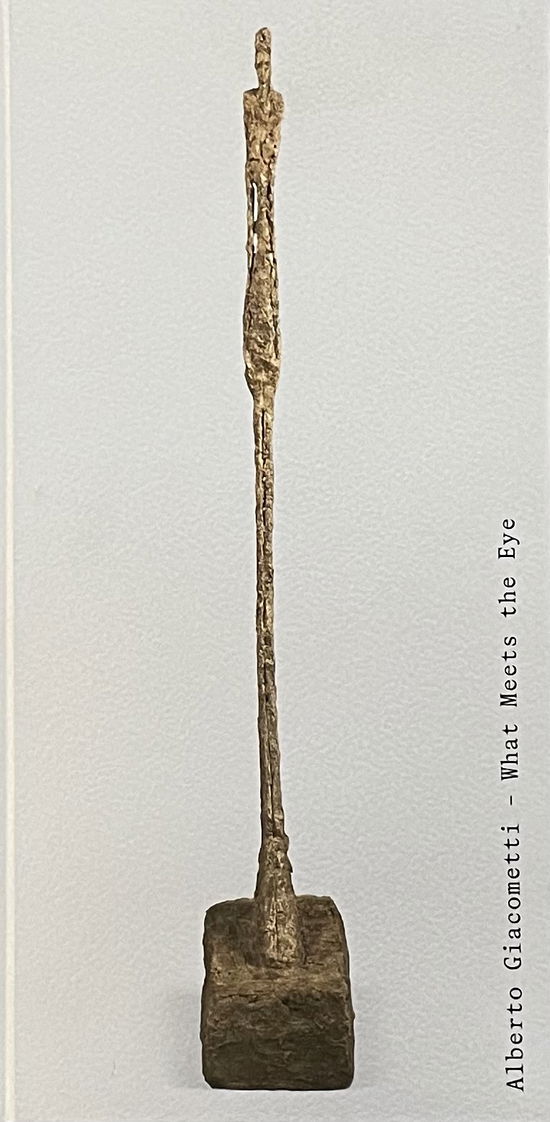 Cover for Alberto Giacometti, Émilie Bouvard, Jean-Paul Sartre, Thomas Lederballe Pedersen, Dan Zahavi, Esther Demoulin · Alberto Giacometti (Hæftet bog) (2024)