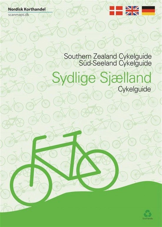 Cover for Jens Erik Larsen · Sydlige Sjælland cykelguide (Sewn Spine Book) [1. Painos] (2017)