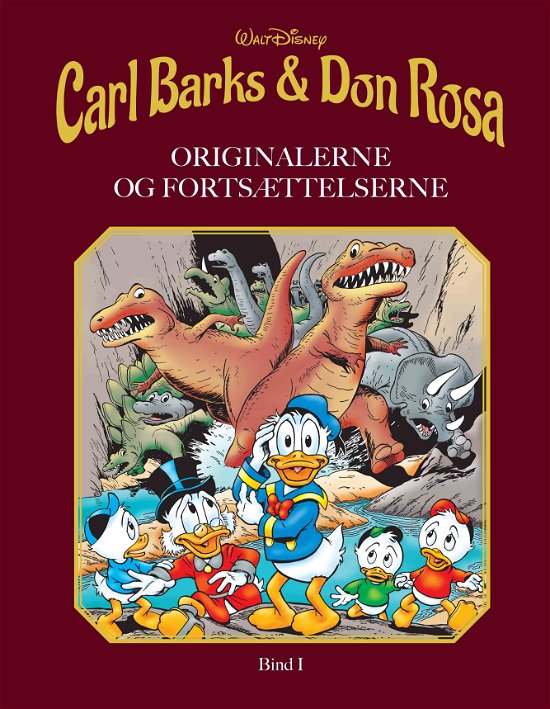 Cover for Walt Disney · Carl Barks &amp; Don Rosa Bind I (Hardcover Book) [1. Painos] (2020)