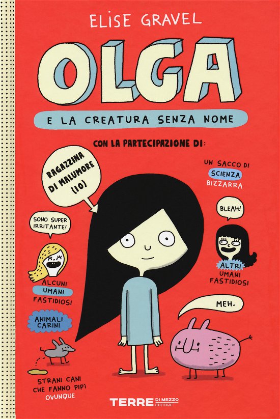 Cover for Elise Gravel · Olga E La Creatura Senza Nome (Buch)