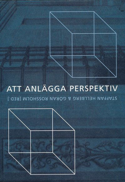 Cover for S Hellberg · Att anlägga perspektiv (Book) (2005)