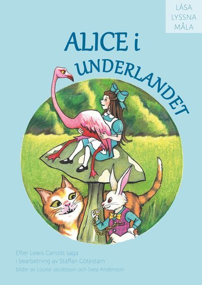 Cover for Louise Jacobsson · Lyssna / Läsa / Måla: Alice i Underlandet (Book) (2020)