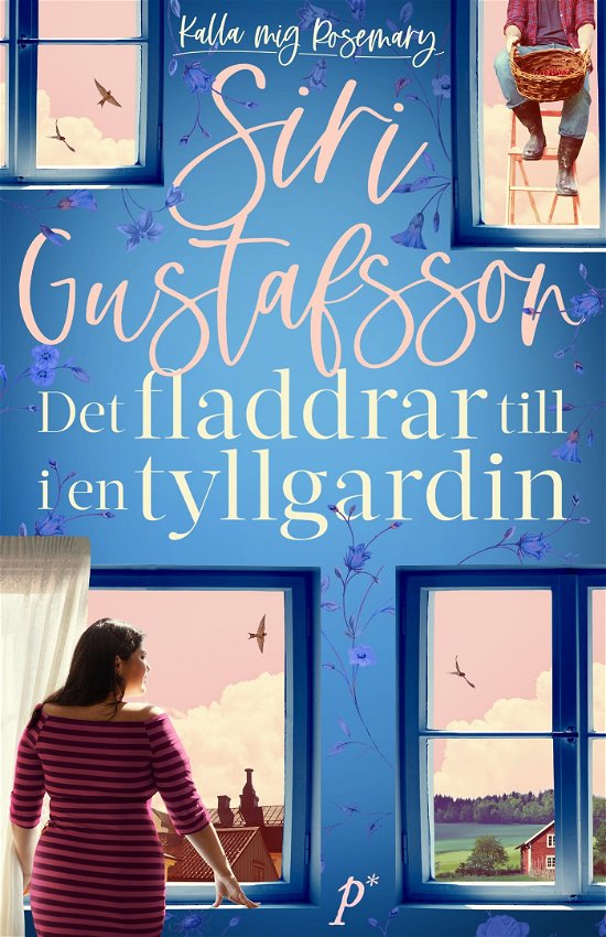 Cover for Siri Gustafsson · Det fladdrar till i en tyllgardin (Taschenbuch) (2024)