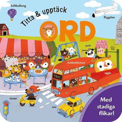 Cover for Jaye Garnett · Titta &amp; upptäck: Ord (Board book) (2023)