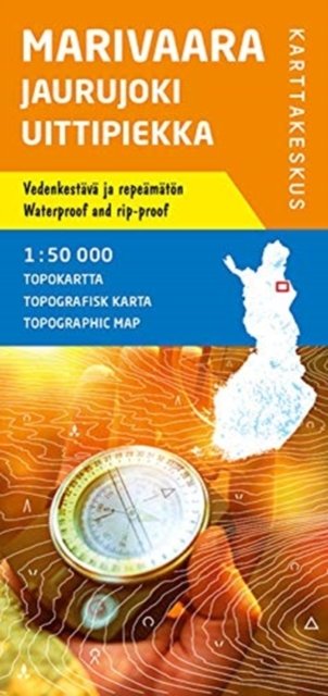 Cover for Marivaara Jaurujoki Uittipiekka - Topographic map (Landkarten) (2017)