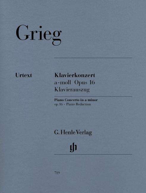 Klavierkonz.a-Moll op.16.HN719 - E. Grieg - Boeken - SCHOTT & CO - 9790201807195 - 6 april 2018