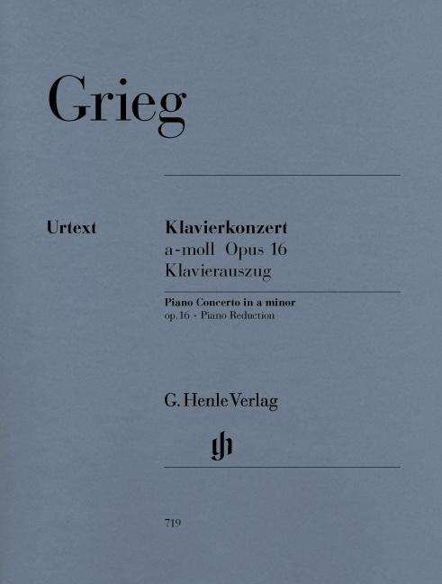 Klavierkonz.a-Moll op.16.HN719 - E. Grieg - Books - SCHOTT & CO - 9790201807195 - April 6, 2018