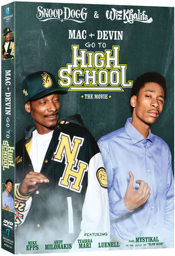 Cover for Mac &amp; Devin Go to High School (DVD) (2012)