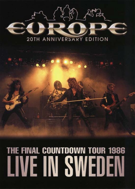 Cover for Europe · Final Countdown Tour: Live in Sweden 1986 (DVD) (2017)