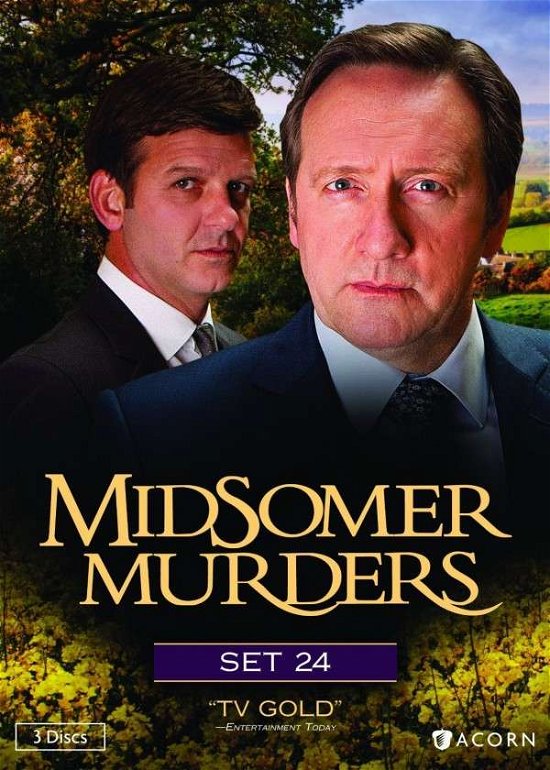 Cover for Midsomer Murders Set 24 (DVD) [Widescreen edition] (2014)