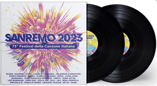 Sanremo 2023 - V/A - Musiikki - UNIVERSAL - 0602455134196 - perjantai 24. helmikuuta 2023