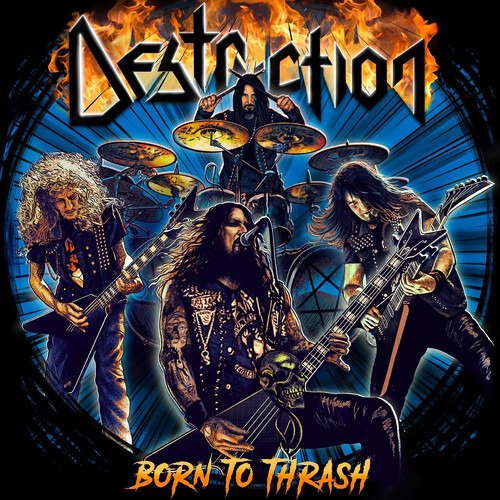 Cover for Destruction · Born to Thrash (Live in Germany) (CD) (2020)