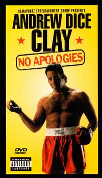 Cover for Andrew Dice Clay · No Apologies*ntsc* (DVD) (1990)