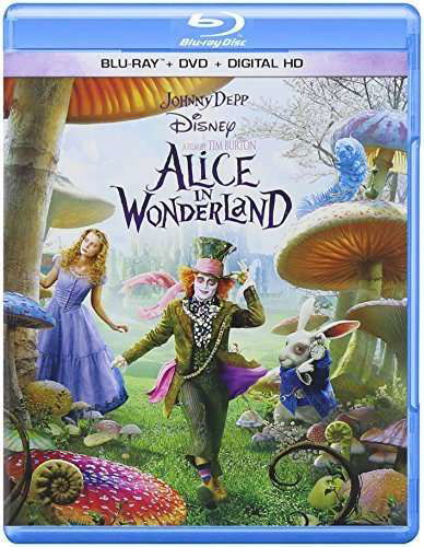 Cover for Alice in Wonderland (Live Action) (Blu-ray) (2016)