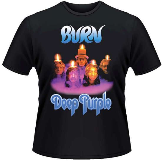 Cover for Deep Purple · Burn (T-shirt) [size L] [Black edition] (2010)