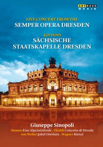 Cover for Staatskapelle Dresden · Live Concert from Semper (DVD) (2014)